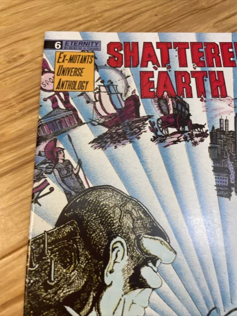 Malibu Comics Shattered Earth Eternity Issue #6 May 1989 Comic Book KG 2