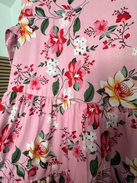 LAI SHEN New with Tags Floral Dress with Pockets XL