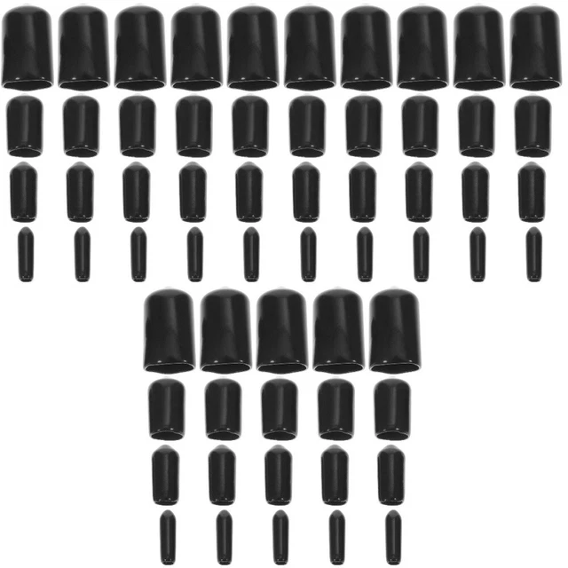 3 Sets Rubber Boot Bolt Covers Screw Caps Intake Manifold Vacuum Fitting
