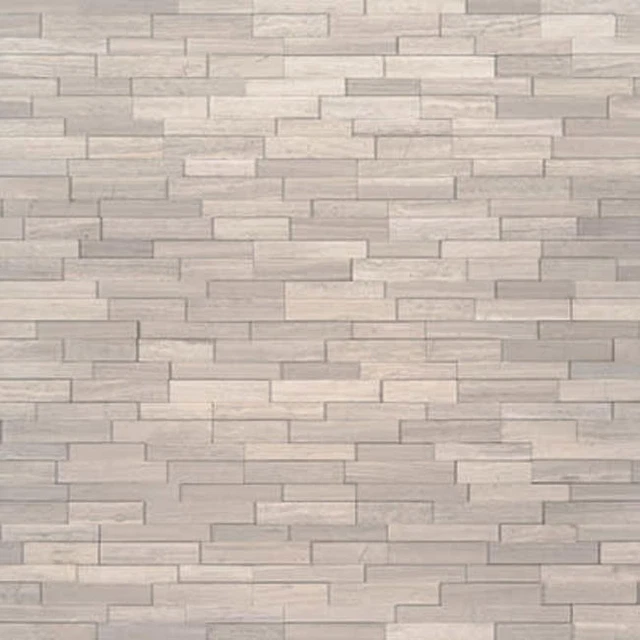 MSI LPNLM4.516-3DH-MINI 16" x 4-1/2" Rectangle Wall Tile - Honed - MultiColor