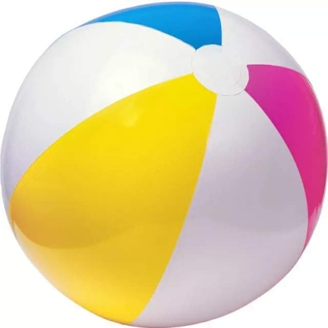 Inflatable Panel Blow Up Beach Ball 24" Holiday Party Swimming Garden