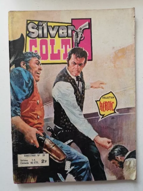 Silver Colt / Numero 29 / Aredit  1978 / Bd De Western En Petit Format