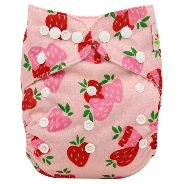 Cloth Diaper Baby Adjustable Cover Soft Suede Washable Nappy Reusable Waterproof 3
