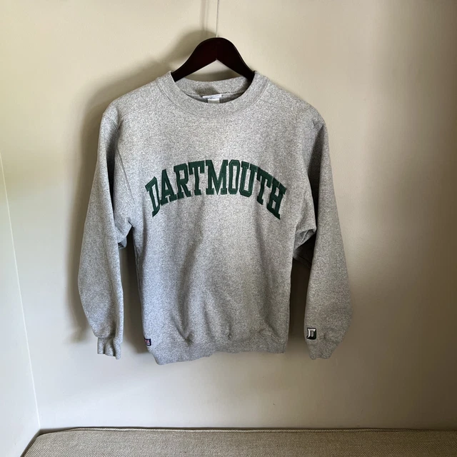 Vintage Co-Op Dartmouth Reverse Weave Gray Sweatshirt Small Stitched USA