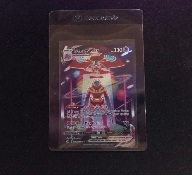 Pokemon Deoxys VMAX Alternative Art EN GG45/GG70 Zenit der König Crown Zenith