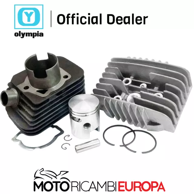 KIT GRUPPO TERMICO OLYMPIA 65cc CILINDRO diam.43 SPINOTTO 10mm PER PIAGGIO SI 50