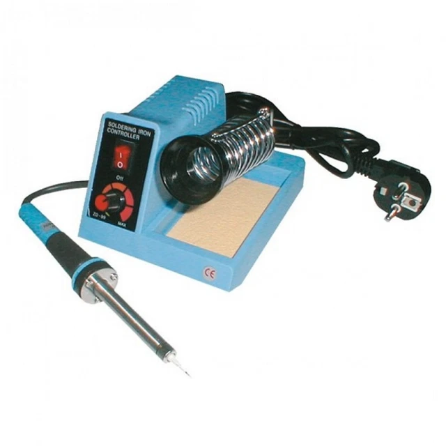 STAZIONE SALDANTE SALDATURA A STAGNO ANALOGICA SALDATORE 48W ZD99 STAGNO OMAGGIO