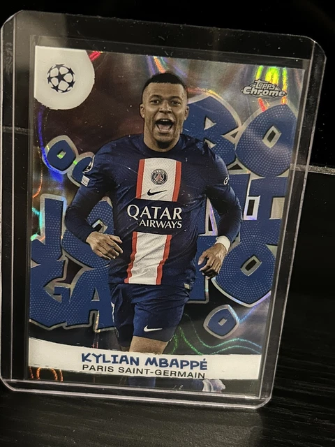 2022-23 Topps Chrome Ucc Kylian Mbappe Joga Bonito Case Hit 1:240 Ssp Rare Mint