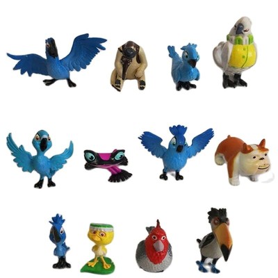 Rio 2 Jewel Kids Carla Bia Tiago 12 Plush Stuffed Blue Macaw Doll Brand New 124 99 Picclick