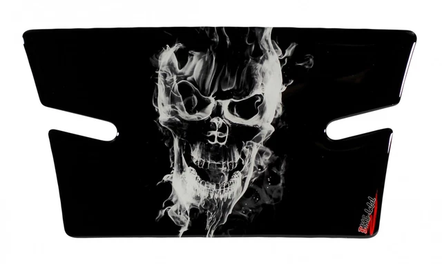Autocollant Sticker Crâne Pirate Avec épée - Prespaziato, Pour Auto/moto/casque