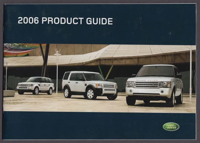2006 Land Rover Product Guide catalog