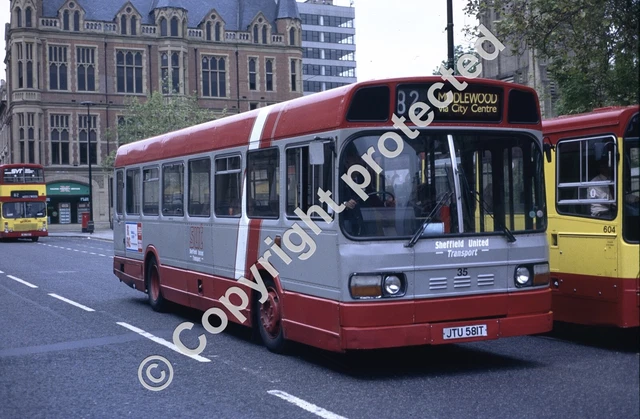 35 JTU 581T SUT, Sheffield bus photo/magnet /keyring/mousemat EUR 1,15 ...