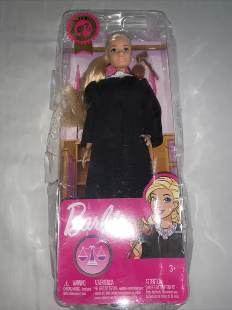 Barbie Career of the Year Judge Doll Short Brown Hair  Walmartcom