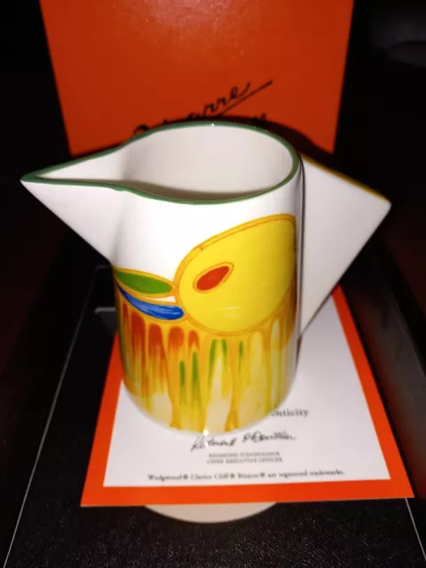 Wedgwood Clarice Cliff Conical Cream Jug (small)