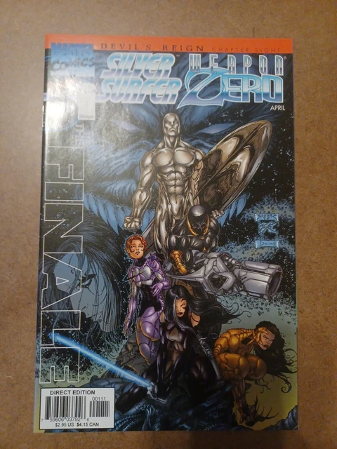 Demon's Reign Silver Surfer Weapon Zero #1 Finale - Combined Shipping + Pics!