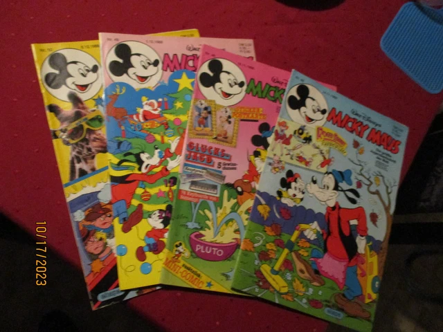 Biete 7 Micky Maus Hefte von 1988! Nr. 42,43 und 45, 46 sowie 48,49, 50!