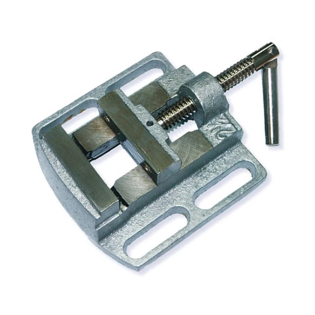 Ancien étau D'atelier En Fonte – À Fixer Sur Bord De Table (ép. Max 3,5 Cm)