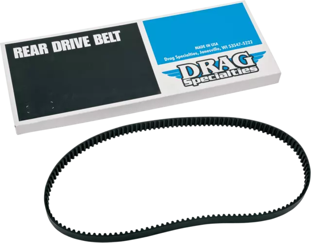 Drag Specialties Rear Drive Belt 1204-0049 for 07-17 Harley Davidson Softail