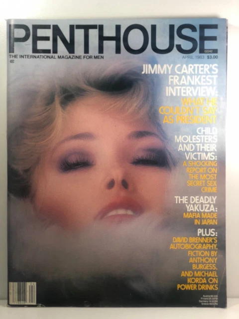 PENTHOUSE MAGAZINE APRIL 1983 Pet Of The Month Miss Veronique Jolie