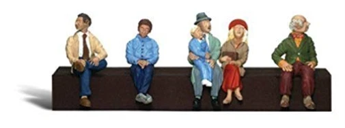 Woodland Scenics N Scale Scenic Accents Passengers (US IMPORT)