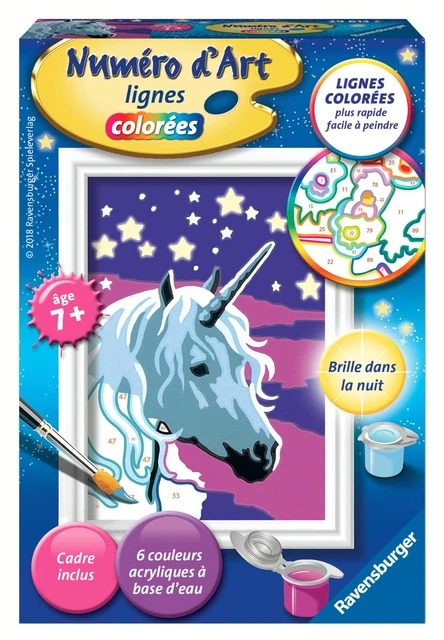 Ravensburger Numéro d'Art petit format Chaton dans le hamac - Peinture Ravensburger Numéro d'Art petit format Chaton dans le hamac - Peinture