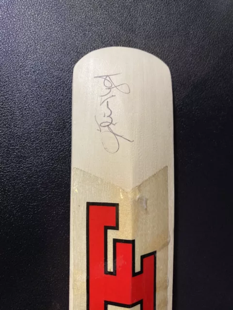 Brian Lara Jimmy Adams Signed Mini Cricket Bat 3