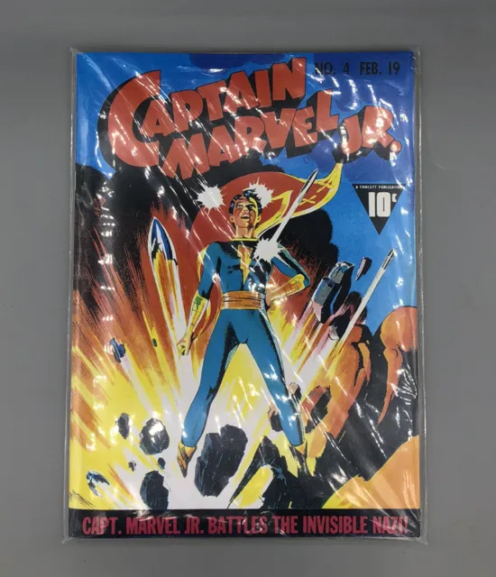 Captain Marvel Jr. (No.4 Feb 19) Golden Age Facsimile 2023 NM+ 2