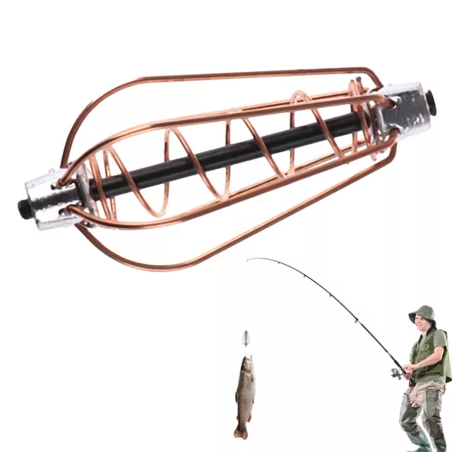 15-30G CARP FISHING Feeder 4 sizes Bait cage Spring Sinker 6 Wire Method  $19.64 - PicClick