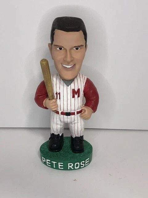 Reds PETE ROSE RARE Commemorative Macon Peaches #11 Bobblehead *MINT* *04* Reds PETE ROSE RARE Commemorative Macon Peaches #11 Bobblehead *MINT* *04*