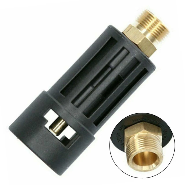 Adaptateur Convertisseur Baïonnette Avec Ressort Pour Karcher Série K - Lot De 2