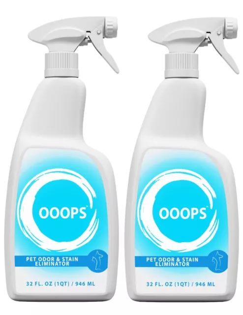 2 Pack OOOPS Pet Odor & Stain Eliminator-Enzyme Pet Odor Eliminator For...