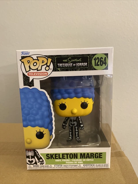 FUNKO POP! TELEVISION: The Simpsons: Skeleton Marge (Vinyl Figure) Mint Horror