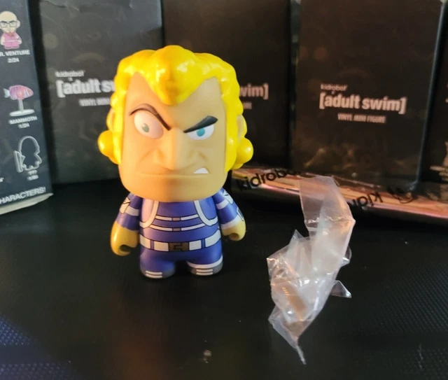 Kidrobot Adult Swim Vinyl Mini Figure Brock Samson Sofubi Venture Brothers 2/24