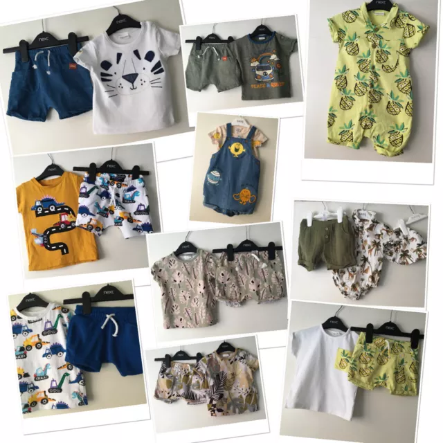 baby boys multi listing summer 6-9 MONTHS next junior j M&S Disney exc & new tag