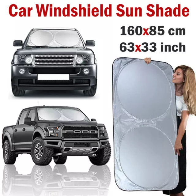 CAR SHIELD COVER Visor UV Block Rear Front Windshield Window Sun