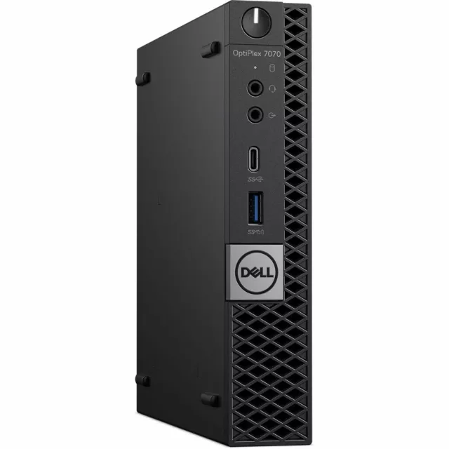 Dell OptiPlex 7070 Micro Intel i7 9700 3.0GHz 16GB RAM 256GB SSD Wi-Fi Win 11