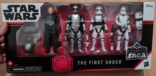 Hasbro STAR WARS -Celebrate the Saga - The First Order paquete de 5 figuras de acción