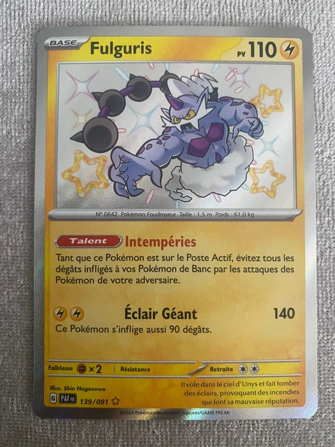 Jeu Pokémon Épée – Démétéros, Boréas, Fulguris Shiny 5IV – Nintendo Switch, Neuf Sous Blister