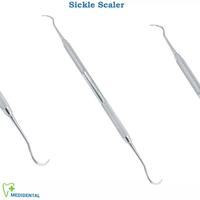 Zahnsonde Sichel Scaler H6/H7 Zahnarzt Plaque Entferner double ended Hygienist