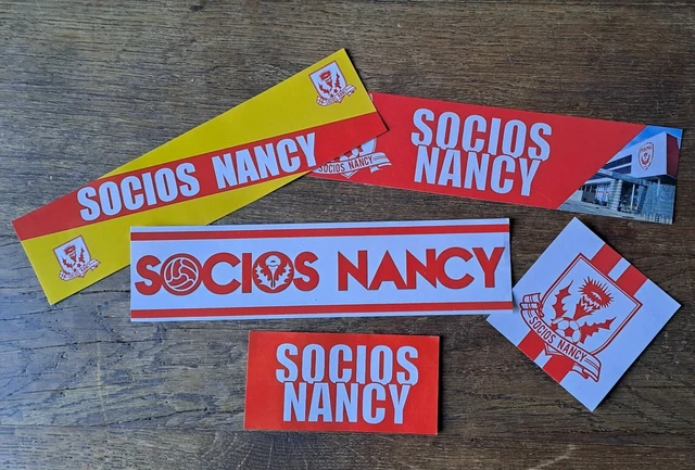 Autocollant Vintage Radio France Nancy – Neuf, Original, Fabrication Française