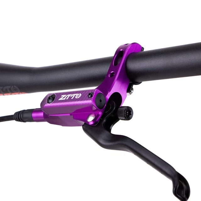 Freni Idraulici Mtb Freni A Disco Idraulici Per Mountain Bike - Set Anteriore/Posteriore Con Rotori 160mm | Colore Blu Kit Freni A Disco Mtb - 7