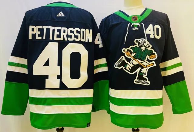 Canucks #40 Elias Pettersson White Authentic 2019 All-Star