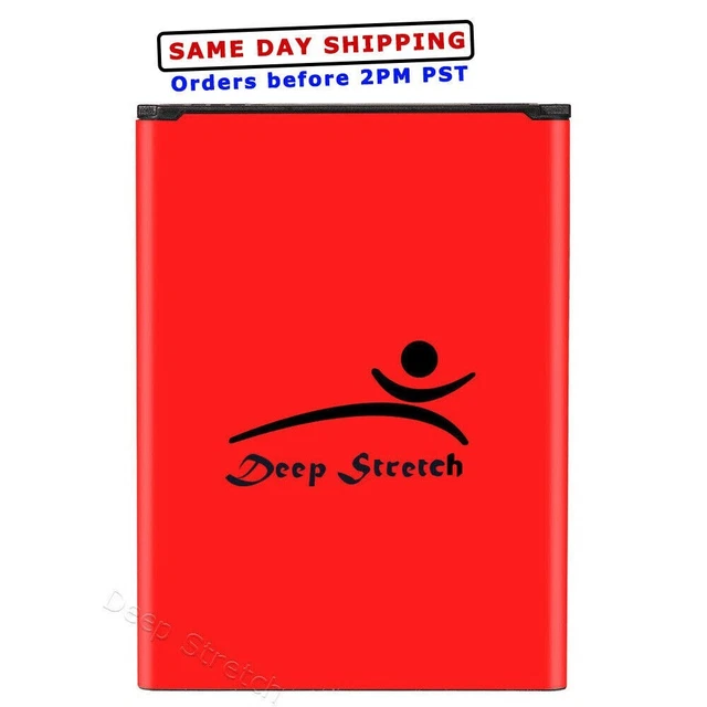 Deep Stretch 6500mAh Extended Slim Battery for Samsung Galaxy Note 2 II SGH-T889