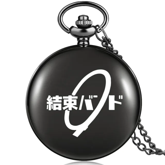 BOCCHI THE ROCK Anime Cosplay Timepiece Flip Watch Pendant Necklace Quartz Watch