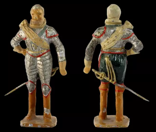 VERTUNNI HENRI IV figure / antique toy soldier