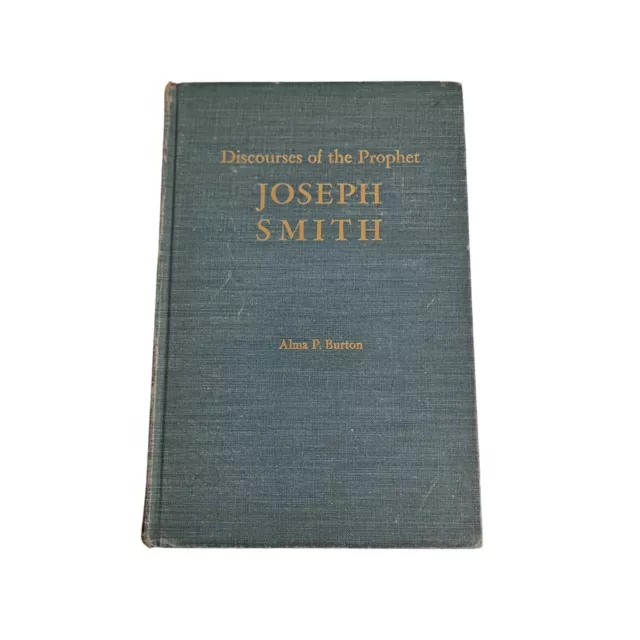 Vintage LDS Book Discourses Of The Prophet Joseph Smith Mormon Latter Day Saints