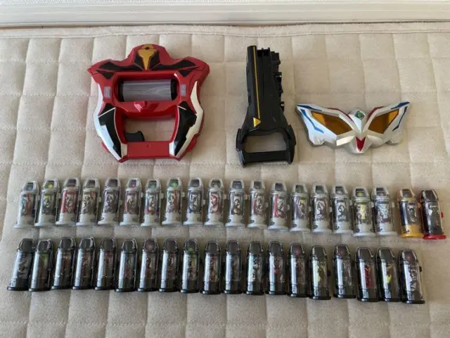 Ultraman Geed Dx Geed Riser Ultra Capsule Zero Eye Set Used From Japan