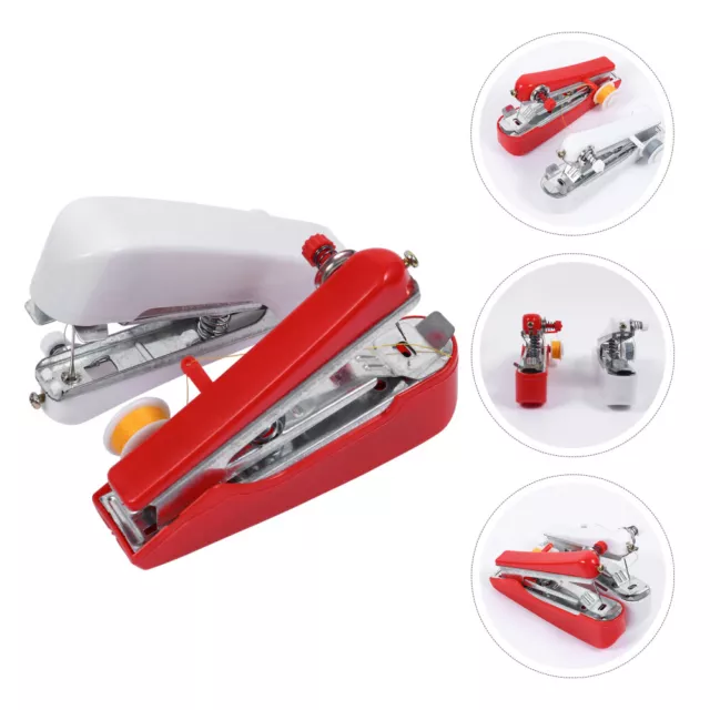 1pc portable handheld sewing machine Handheld Stitcher Small Sewing Machine