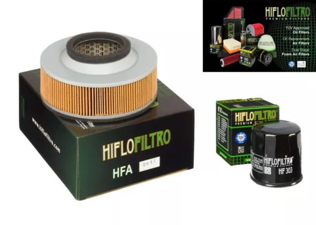 Filtro Aria Filtro Olio  Hiflo Kawasaki Vn 1500/Vn 1600 1996/2008 Hfa2911 Hf303