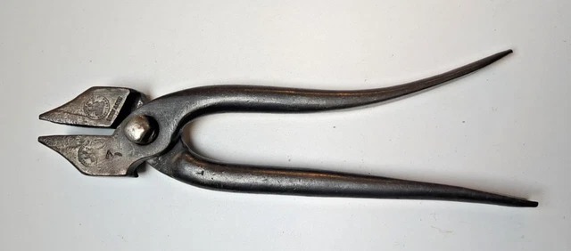 Pince à Tendre Ancienne De Bourrelier – Outil De Cordonnier – Fabrication Française